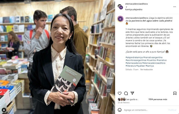 Alejandra Kamiya. Foto: Instagram