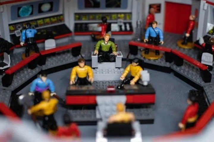 La colección de recuerdos de "Star Trek" que dejó el Sr. Nelson es una de las mayores que se conocen, según el presidente de una organización sin ánimo de lucro dedicada a la franquicia.Fotos: Connie Aramaki para The New York Times / Archivo Clarin
