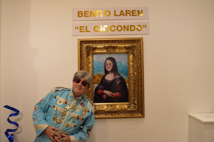 Antes. Benito Laren con su Giocondo en Witcomb. Gentileza