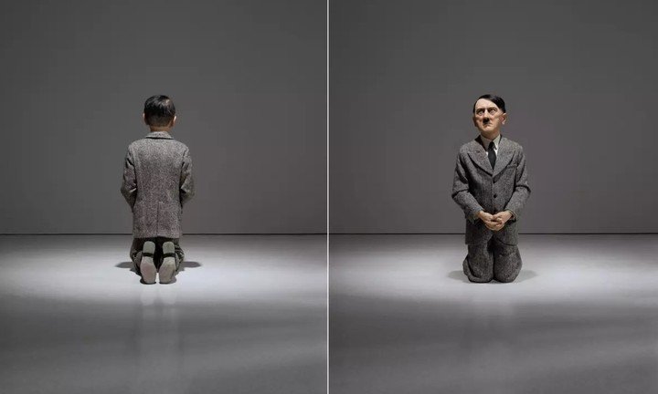 Maurizio Cattelan: "Él". Foto: AP