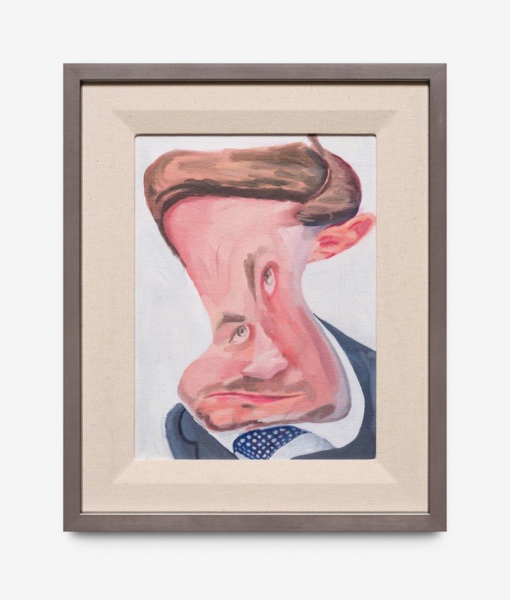 "Ramiro Daniel Marra", 36x29,5 cm, óleo sobre tela, 2024. Foto de Fabián Cañás. Gentileza Laura Ojeda Bär.