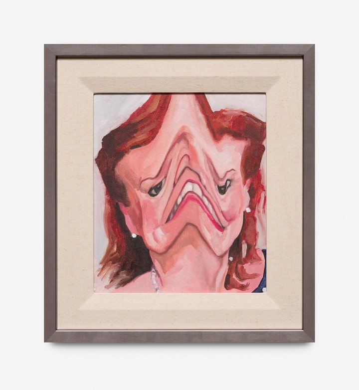 "Diana Elena Mondino", 33x30 cm, óleo sobre tela, 2024. Foto de Fabián Cañás. Gentileza Laura Ojeda Bär.