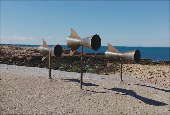 "Misterios", 2019. Instalación sonora de Christian Boltanski en la Patagonia.