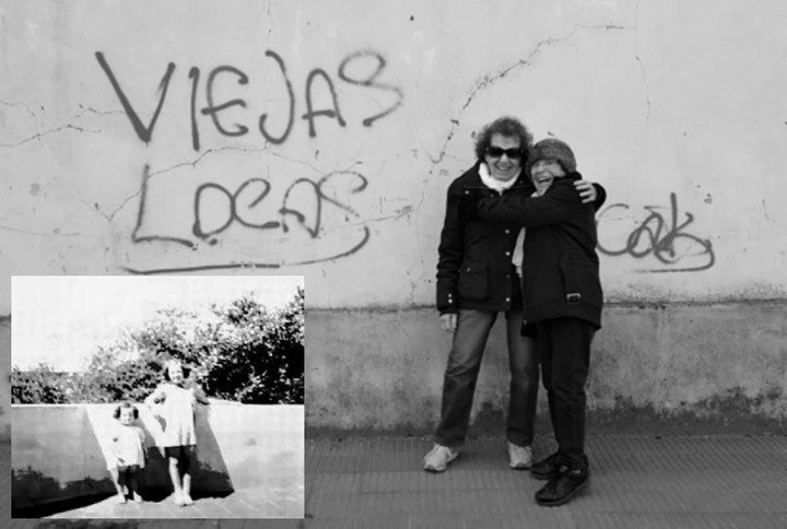 Ruth Jäckel Marshall y su hermana. Foto: gentileza Fundación Tzedaká.