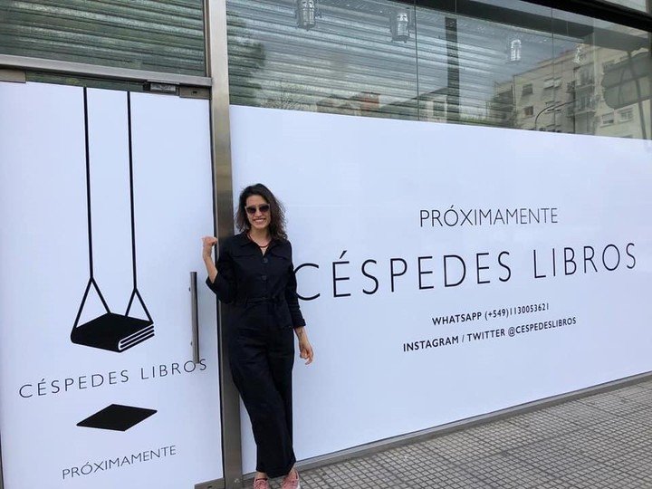 Cecilia Fanti, de Céspedes Libros.