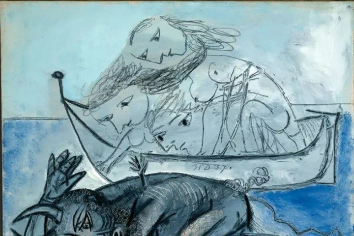 Picasso protagoniza dos exposiciones en las que se luce como artista, poeta y extranjero.