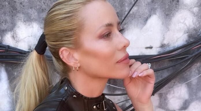 Cuero y encaje: Nicole Neumann deslumbró con su look para conquistar la noche