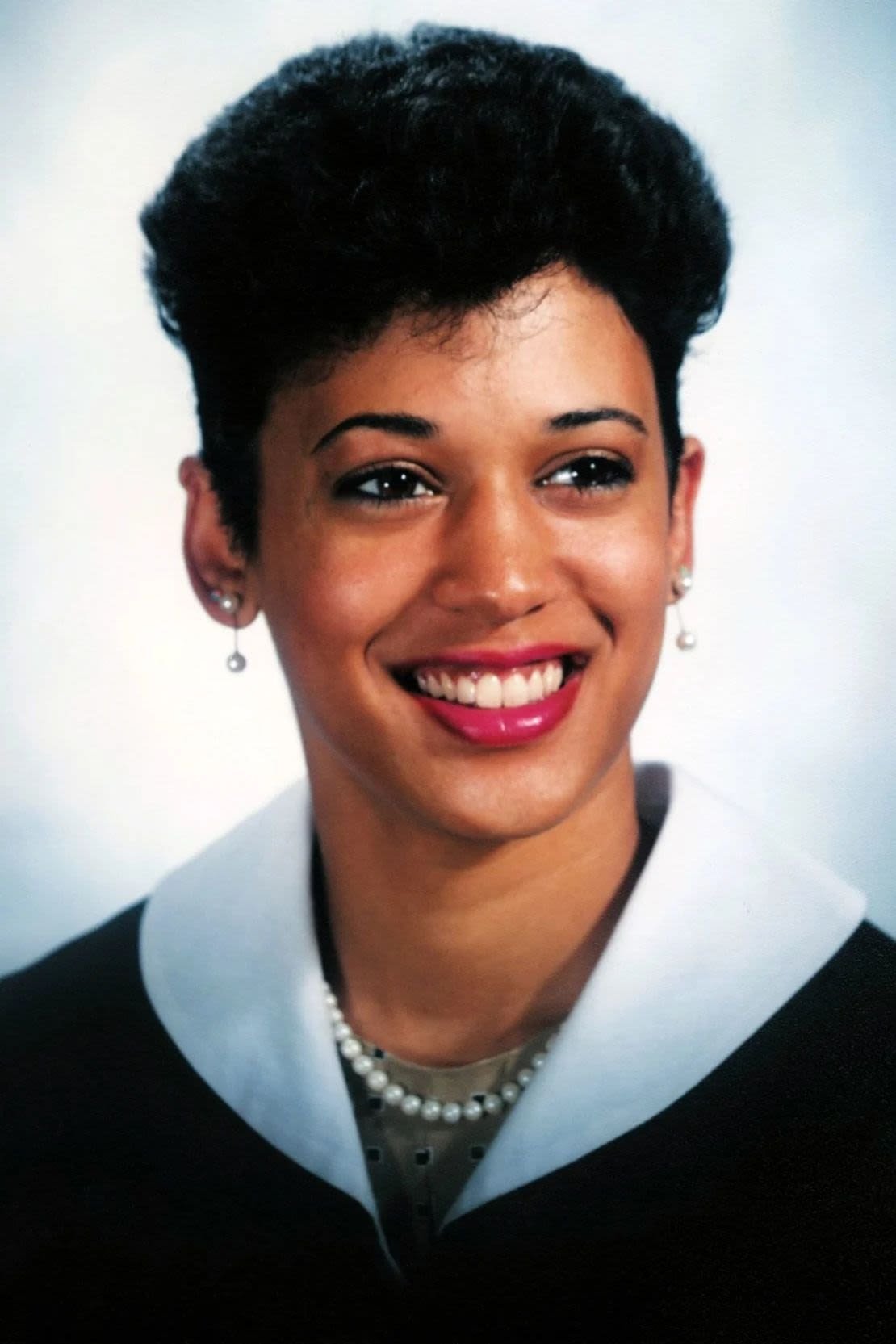 Foto del anuario de Kamala Harris en la Universidad Howard. Archivio GBB/contrasto/Redux