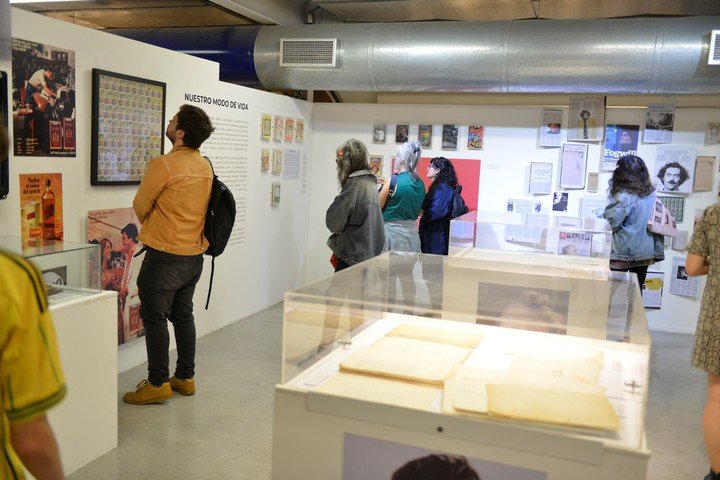 Fogwill. Muchacho punk, en el Museo del Libro y la Lengua Horacio González. Foto: gentileza BNMM.