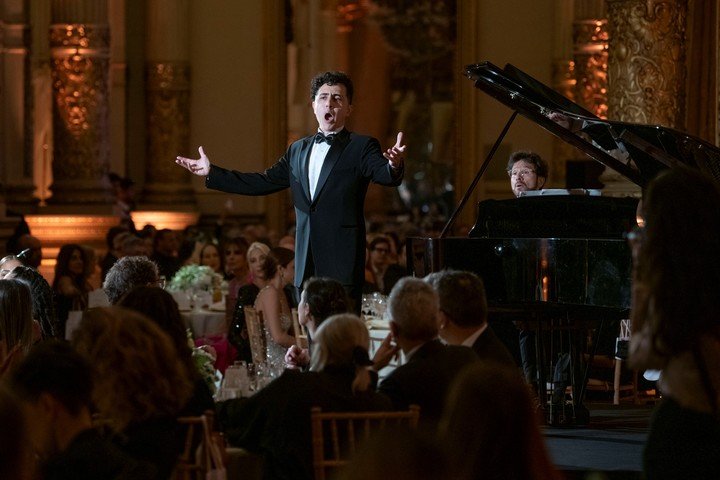 Sebastian Angulegui en la Gala de la Fundación Teatro Colón. Foto: gentileza.