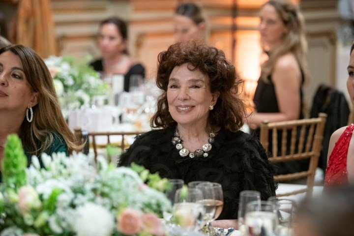 Graciela Borges en la Gala de la Fundación Teatro Colón. Foto: gentileza.