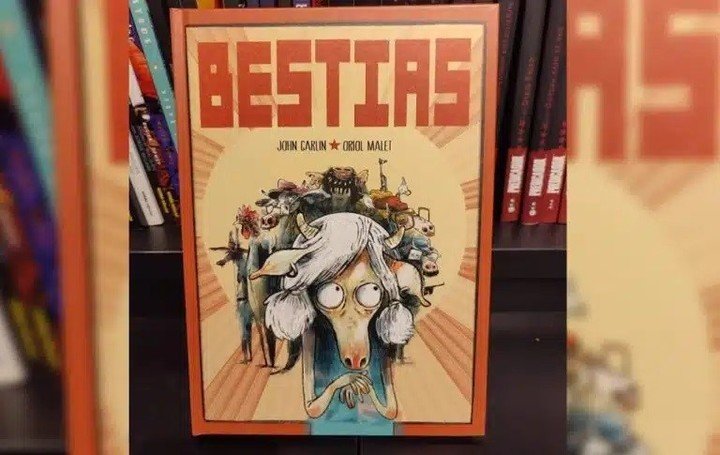 Portada del cómic “Bestias”. Foto: Tomada de internet