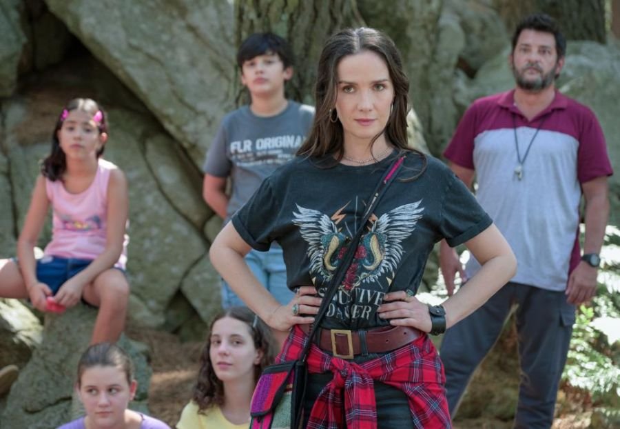 Natalia Oreiro y Pablo Rago en Campamento con mamá