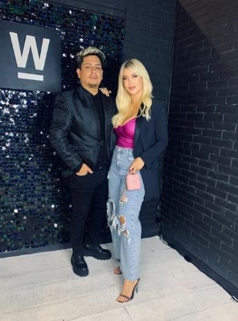 Kennys Palacios y Wanda Nara