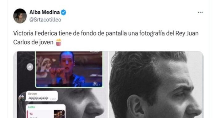 El homenaje de Victoria Federica a Juan Carlos I