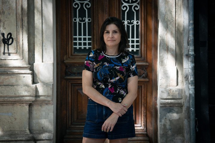 La escritora Julia Coria. Foto Juano Tesone.