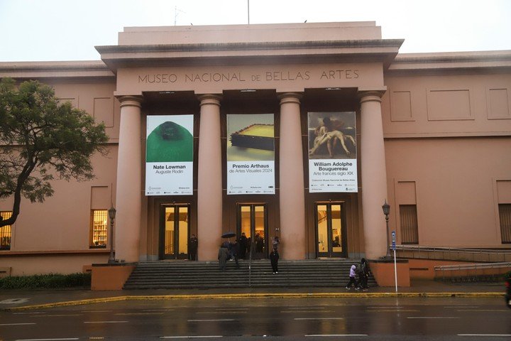 En Bellas Artes ya se cobran entradas voluntarias.
Foto: gentileza. prensa MNBA