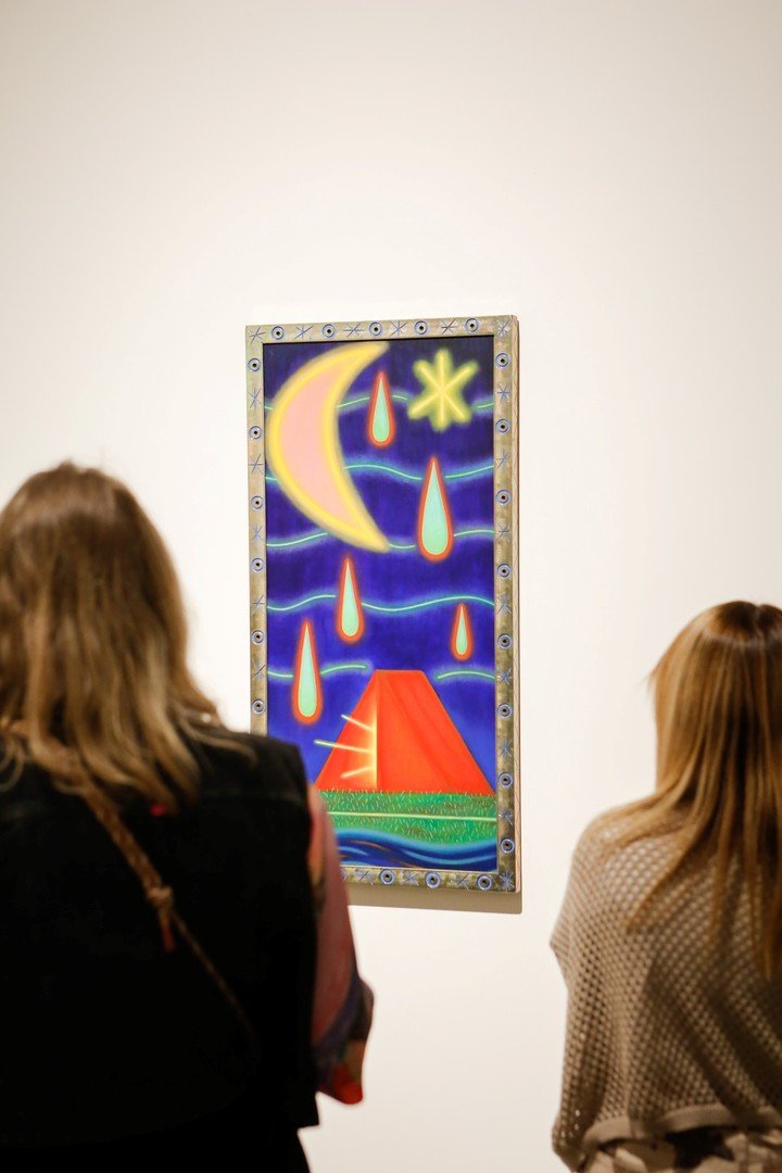 Inauguración de Xul Solar y Daniel Leber: Vuelo infinito, en Malba Puertos. Foto: Alejandro Guyot, gentileza Malba.