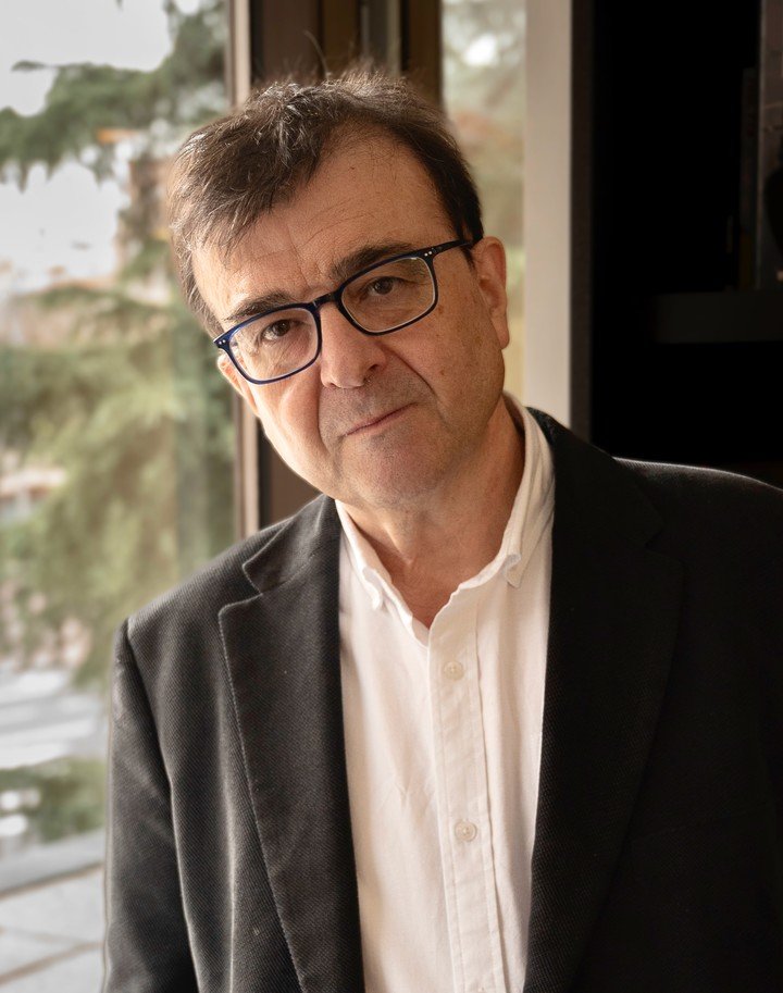 El escritor Javier Cercas en Madrid. Foto: Guillermo Martínez Poza