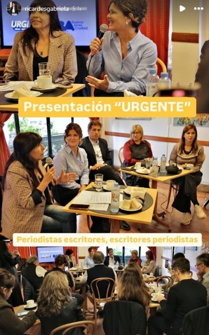 “Urgente”: La Ciudad organiza un encuentro de periodistas sobre libros, redes y desafíos actuales. Foto: Instagram.