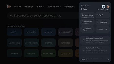 Google Home en Google TV