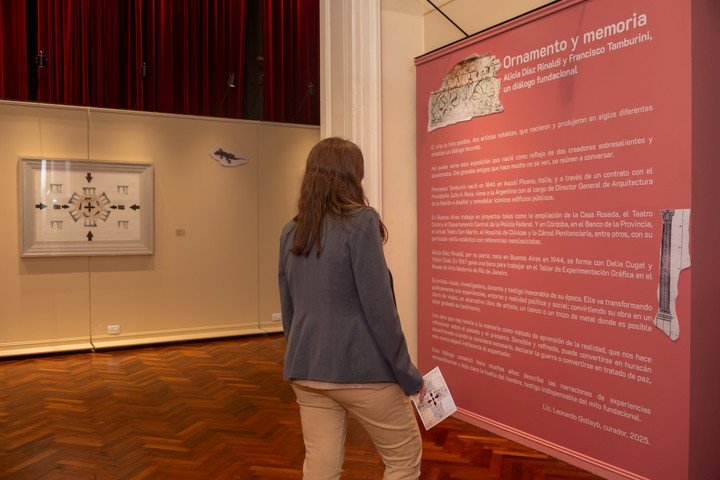 Inauguración «Memoria y fragmentos. Diálogos entre las obras de Alicia Díaz Rinaldi y Francisco Tamburini». Foto: gentileza.