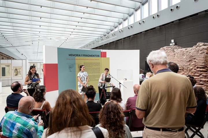 Inauguración «Memoria y fragmentos. Diálogos entre las obras de Alicia Díaz Rinaldi y Francisco Tamburini». Foto: gentileza.