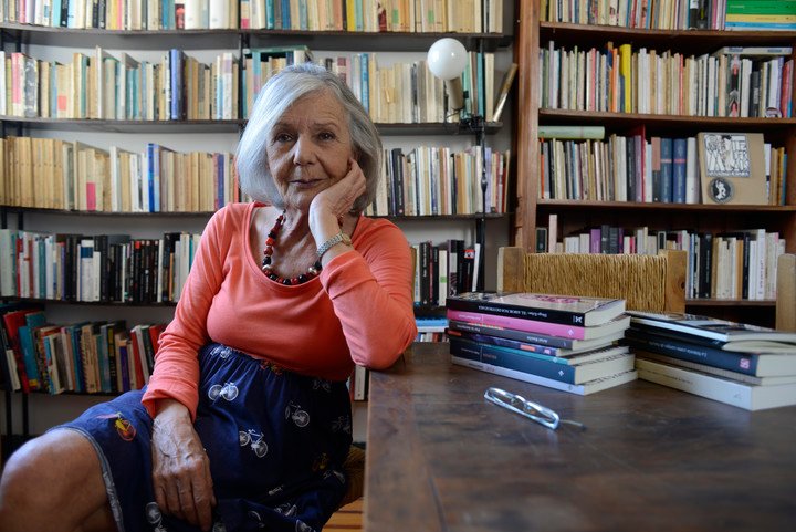 Beatriz Sarlo. Foto: Andres D'Elia.