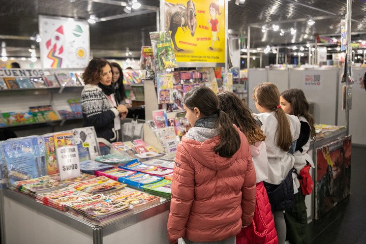 Feria del Libro Infantil y Juvenil. Archivo Clarín.