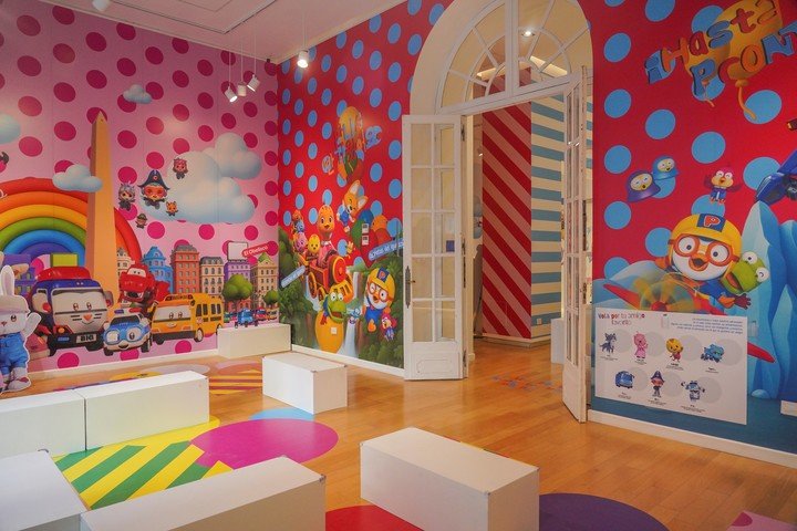 El Centro Cultural Coreano (Maipú 972) albergará una exhibición pensada exclusivamente para las infancias: “¡Annyeong! Somos tus amigos de Corea”. Foto: gentileza.