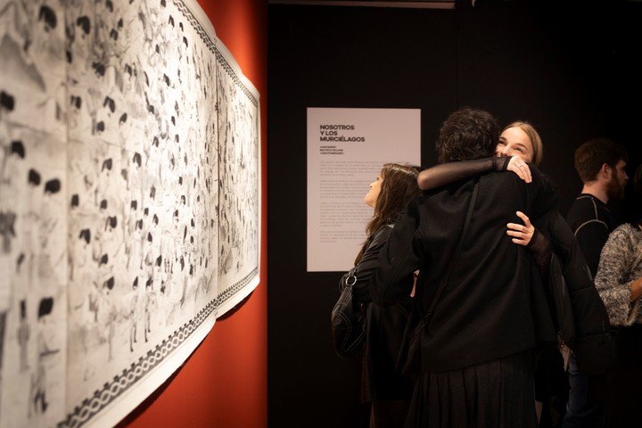 En la sala III se presenta Nosotros y los murciélagos, con curaduría de Emmanuel Franco. Foto: gentileza CCEBA.