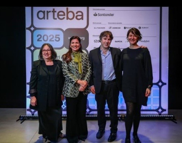 Arthaus abrió la casa para recibir a los integrantes de la Fundación arteba. Foto: redes sociales.