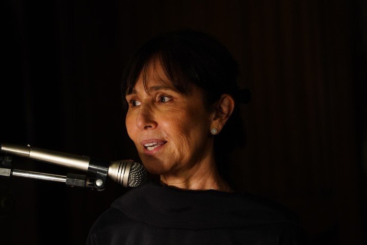 Esther Cross ya integra oficialmente la Academia Argentina de Letras. Foto: Emmanuel Fernández.