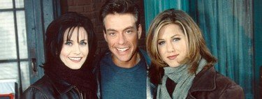 "Parezco un jamón. Me besan en los labios y no sé qué hacer". Jean-Claude Van Damme reconoce que su actuación en 'Friends' fue "malísima"