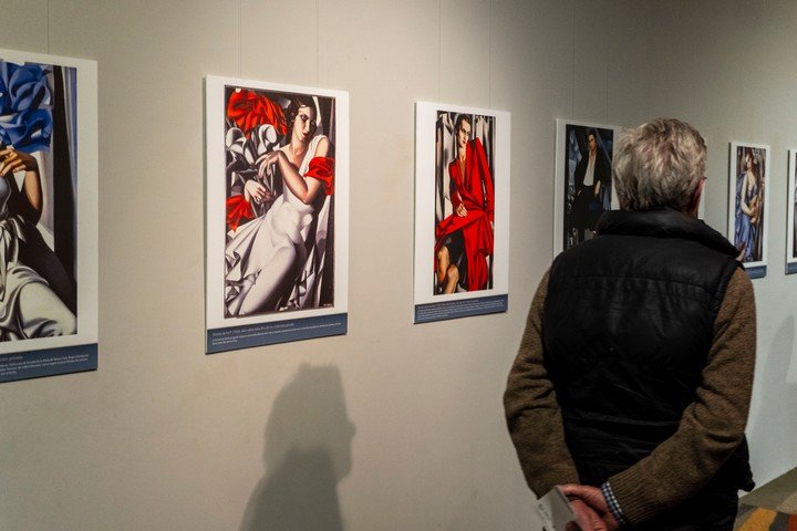 Tamara de Lempicka, en el Museo Judío. Foto: gentileza.