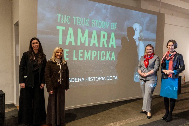 Tamara de Lempicka, en el Museo Judío. Foto: gentileza.