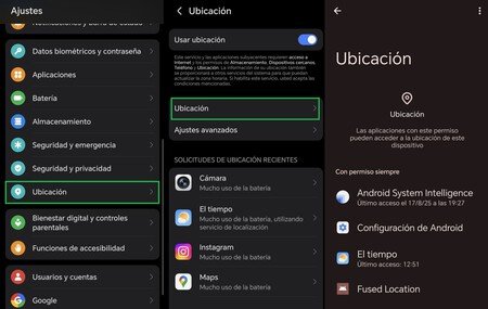 Permisos Apps Ubicacion