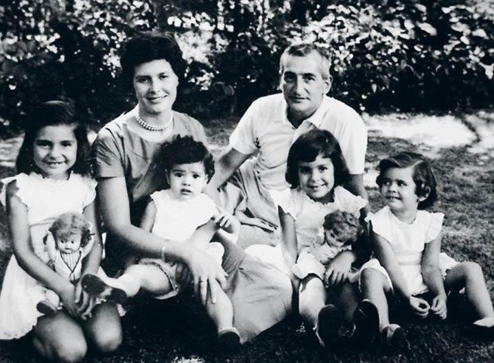 La familia Oesterheld, los años felices en su casa de Béccar. Archivo Clarín.