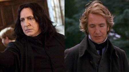 Alan Rickman en la saga de Harry Potter y en 'Sentido y sensibilidad'