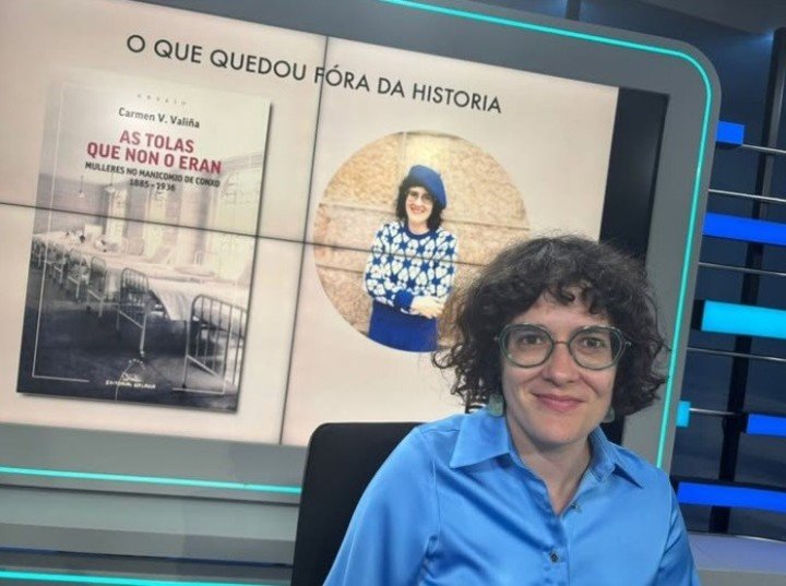 La periodista e investigadora Carmen V. Valiña (Zas-A Coruña, 1985). Foto: redes sociales.