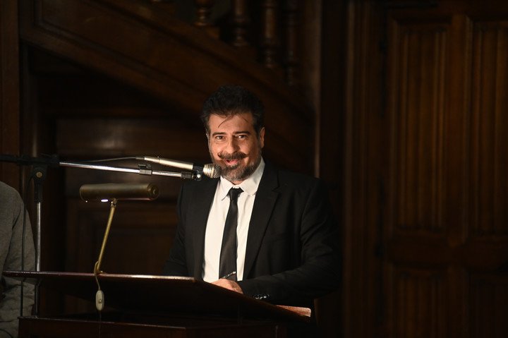 Rafael Spregelburd, actor y dramaturgo argentino fue incorporado a la Academia Argentina de Letras. Foto: Federico Lopez Claro.