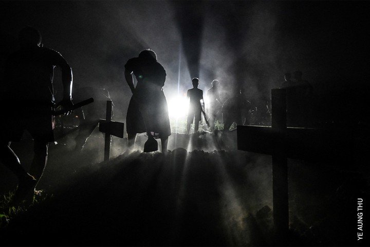 Fotografía de Ye Aung Thu, en la categoría Stories de Asia y Oceanía. Foto: gentileza World Press Photo 2025.