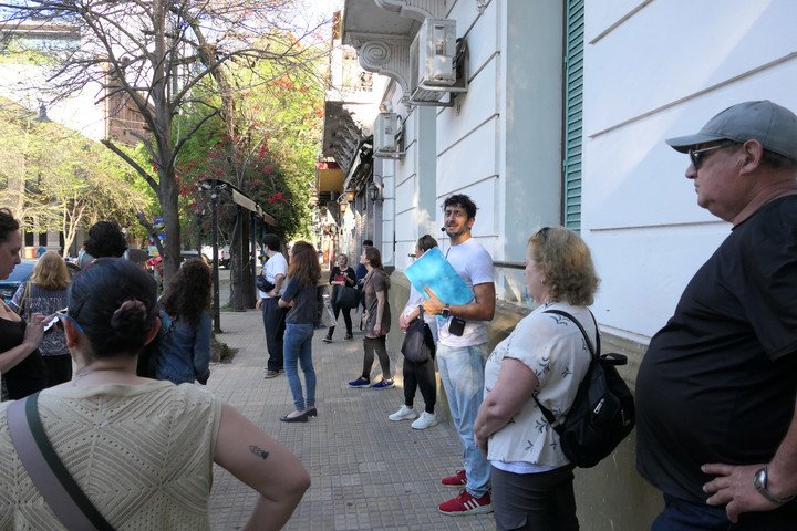 San Telmo. Recorrida por los lugares donde se cometieron crímenes más conocidos. Foto: Enrique Garcia Medina.