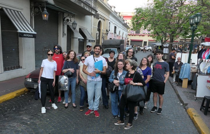 San Telmo. Recorrida por los lugares donde se cometieron crímenes más conocidos. Foto: Enrique Garcia Medina.