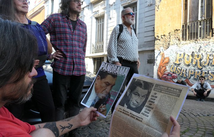 San Telmo. Recorrida por los lugares donde se cometieron crímenes más conocidos. Foto: Enrique Garcia Medina.