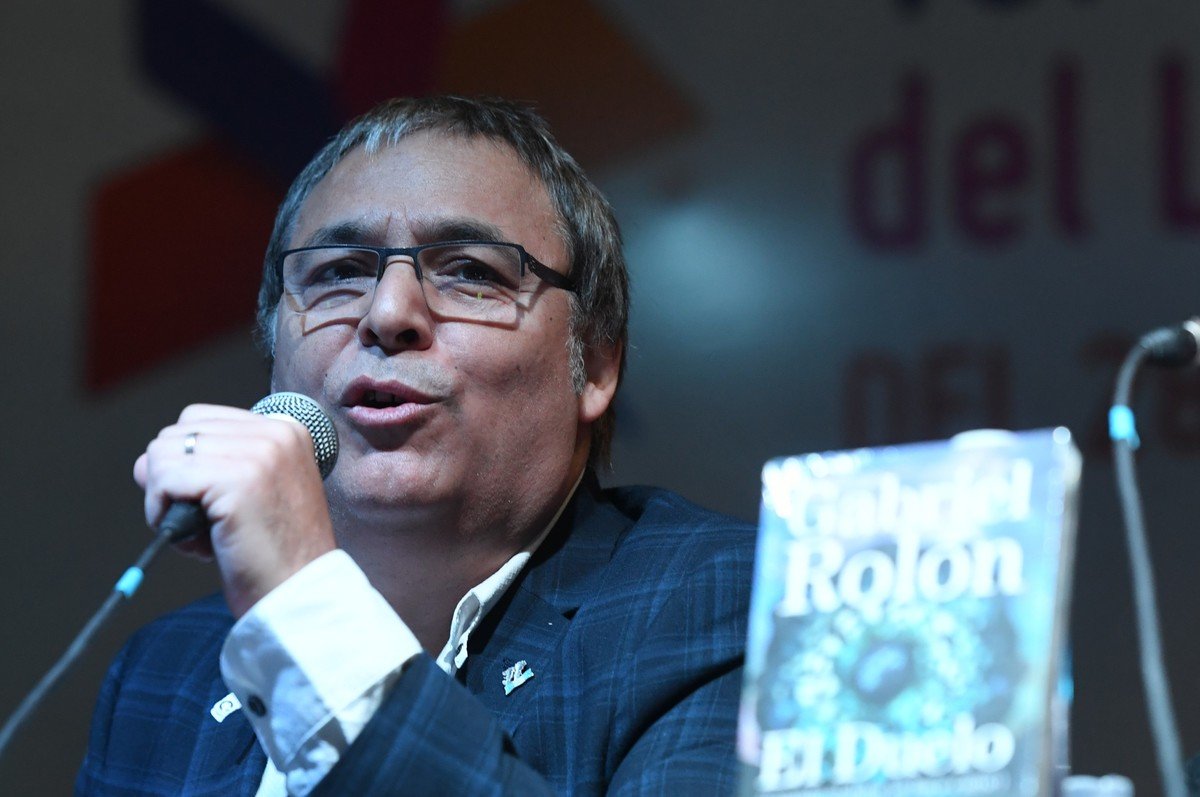 Gabriel Rolón, Feria del Libro 2022. Archivo Clarín.