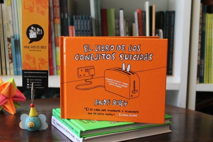 "El libro de los conejitos suicidas", de Andy Riley, censurado por Instagram