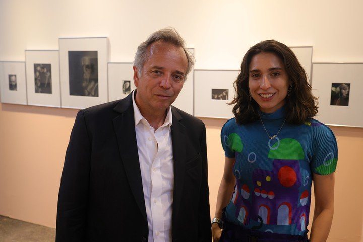 Diego Costa Peuser, fundador de la feria junto a Irene Gelfman. (Pinta BA Photo)
