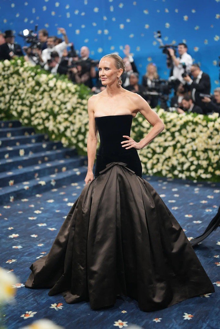 Amy Griffin, miembro de la junta directiva del Museo Metropolitano de Arte, en la Gala del Met celebrada en mayo. Foto: Amir Hamja para The New York Times.
