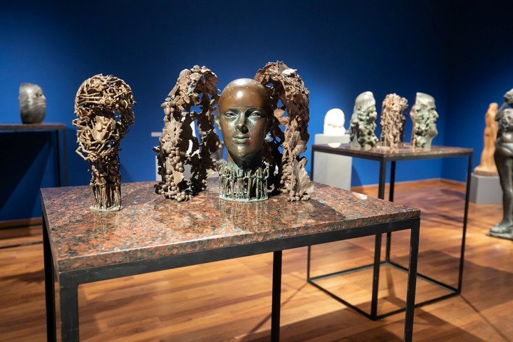 Antonio Pujia: La escultura en clave poética, en el Palacio Libertad. Foto: gentileza.